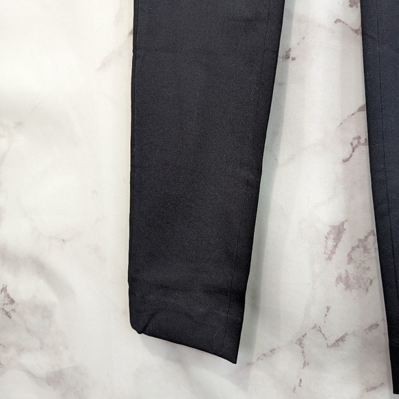 Everlane The Side Zip Work Pant Black Ankle Dress High Rise Taper NEW - Picture 7 of 16